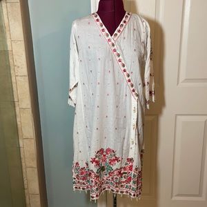 Beautiful Khaadi Kurta Tunic beaded & embroidered dress
